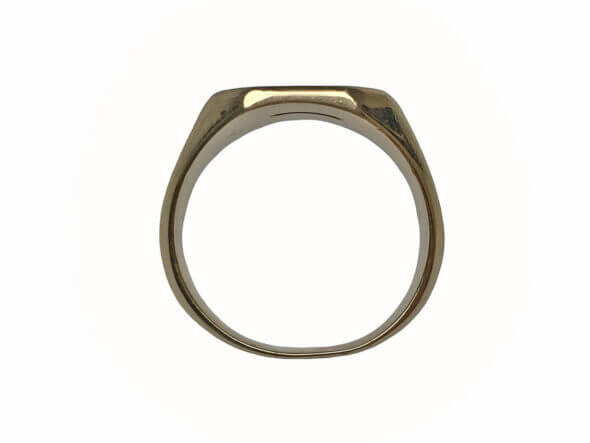 10 Karat Yellow Gold Signet Ring